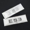 3D ABS Black Chrome Car Rear Trunk Letters Badge Sticker E53 Emblem For Mercedes-Benz E53 W213 W212 Auto Accessories