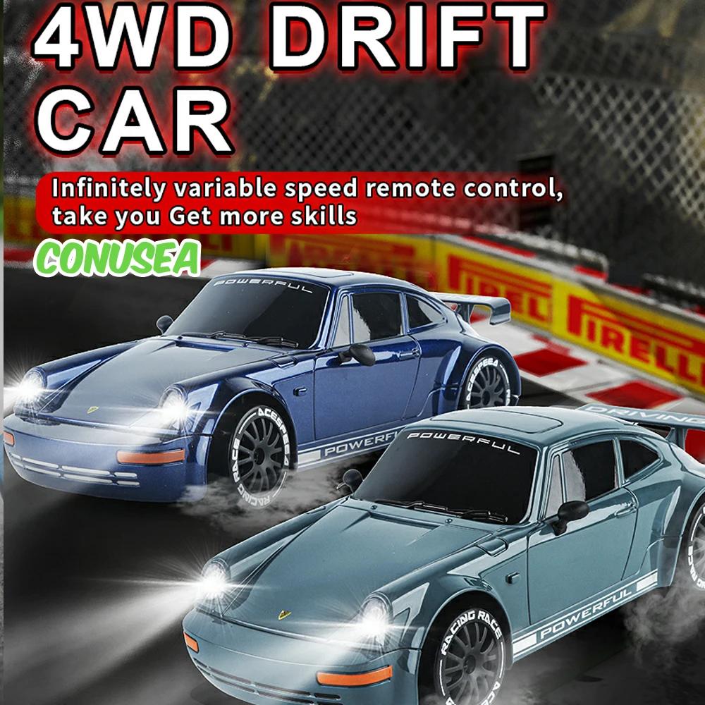 RC Drift Car 1/20 Kf27 Racing Competitive Vehicle 2.4G 4WD Drive Cars with Light 2.4G Remote Control Drifting Toy for Boys Gifts