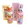 Zootopia Kids Tritan Water Cup With Straws For Summer Travel And School