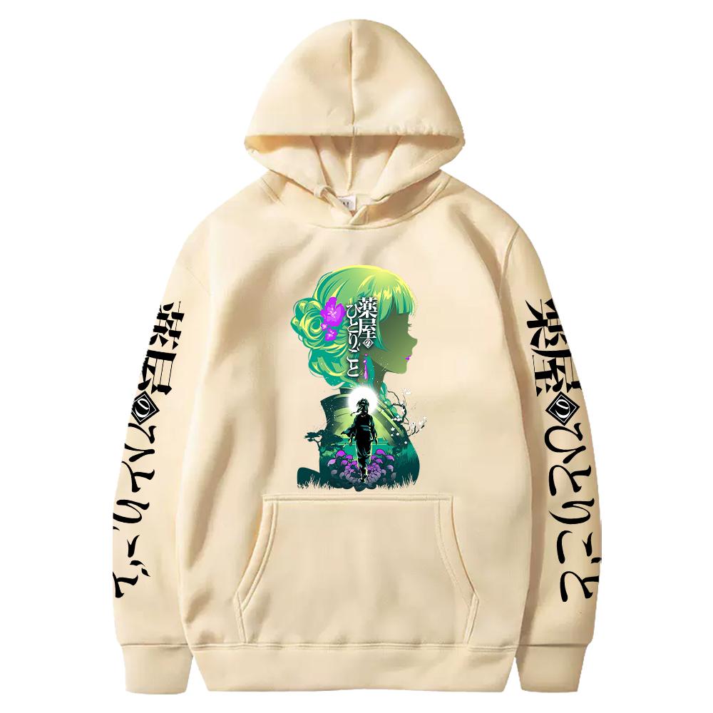 Maomao The Apothecary Diaries Hoodie Manga Graphic Printed Sweatshirts Women Clothes Long Sleeve Hooded Streetwear