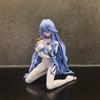 NEON GENESIS EVANGELION Animovaná figúrka Ayanami Rei s dlhými vlasmi Ver akčná figúrka zberateľská modelka