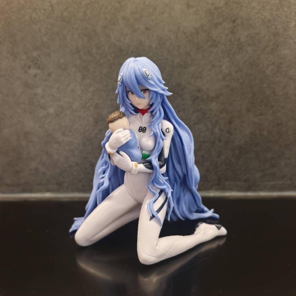 NEON GENESIS EVANGELION Animovaná figúrka Ayanami Rei s dlhými vlasmi Ver akčná figúrka zberateľská modelka
