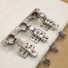 1/8pcs Stainless Steel Cabinet Door Hinges with Screws Home Kitchen Furniture Soft Closing Hydraulic Door Hinge Hardware Fitting