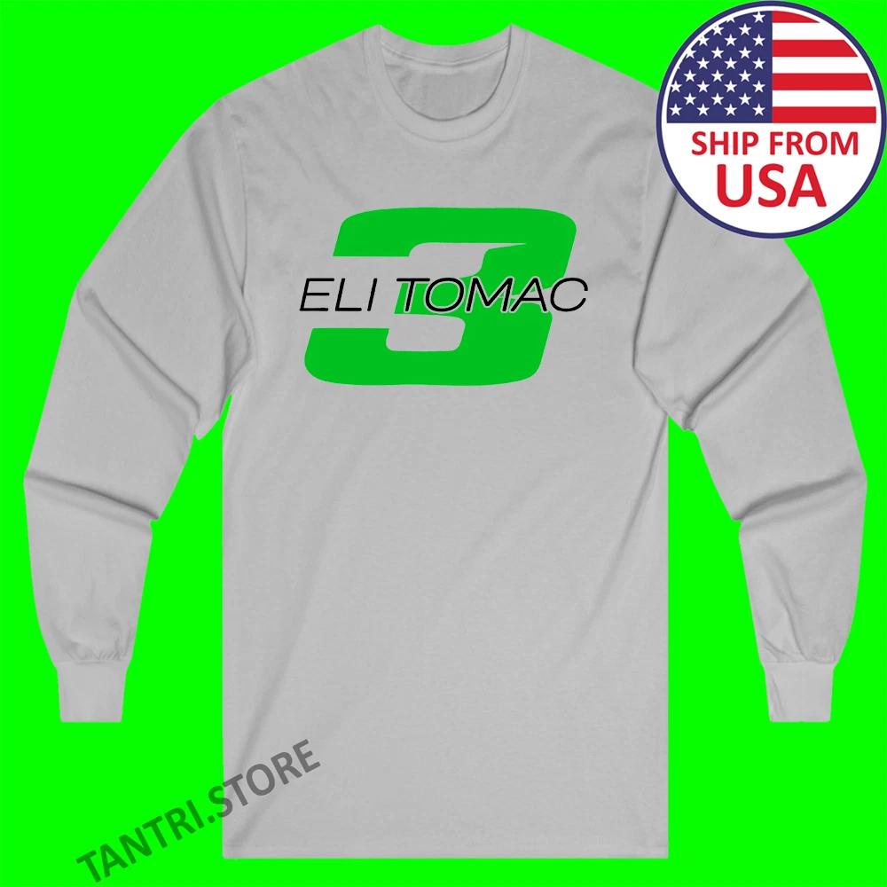 Eli Tomac 3 Motocross Champion Men s Grey Size S to 2XL S