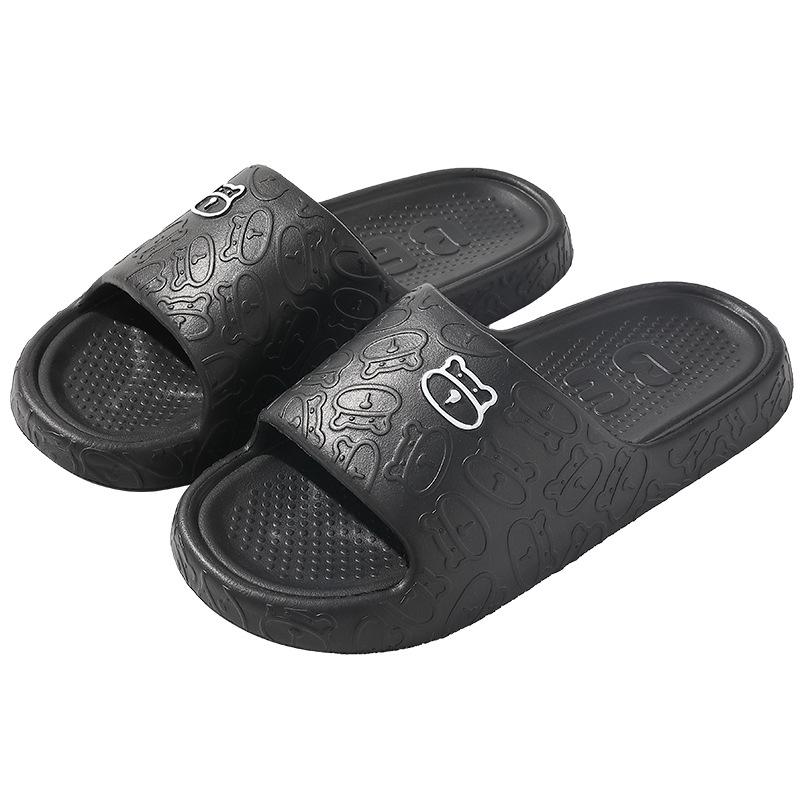 Sommerbereite Herren- und Damen-Hausschuhe mit rutschfester, weicher Sohle für drinnen - Übergröße verfügbar