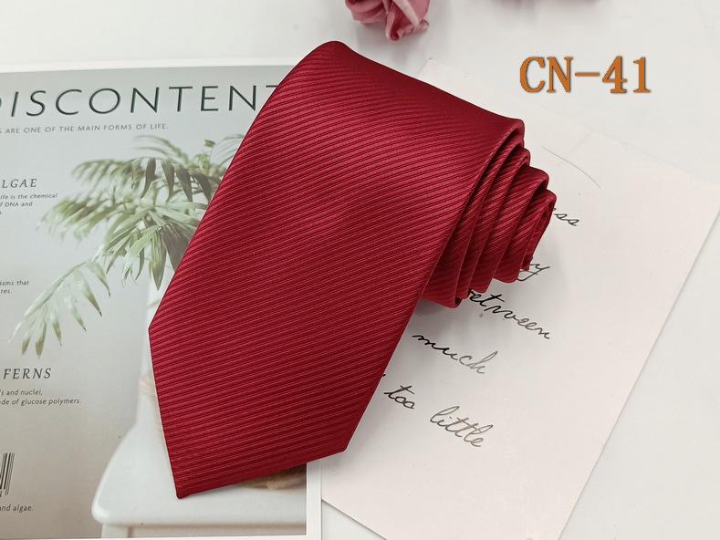 Herren Formell 8cm Schwarz Gestreifte Krawatte, Polyester-Seide, Jacquard Garngefärbt, Handgestrickt.