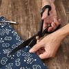 Heavy Duty 8-12inch Tailor Scissors Anti-Rust Black Fabric Scissors Ergonomic Comfort Grip Handled Sewing Shears Craft Projects