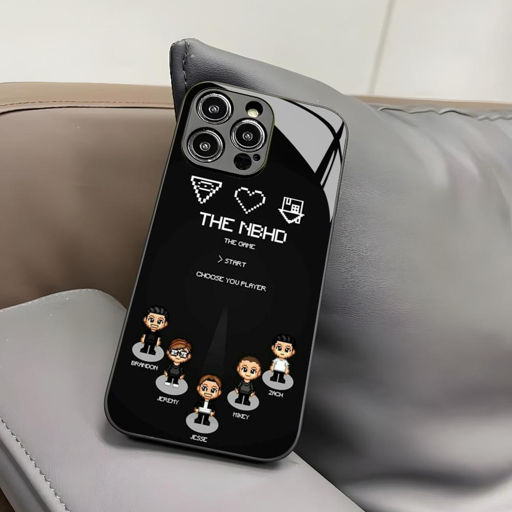 The Neighbourhood Band Phone Case for Iphone 17 Air 16 15 14 12 11 13 Pro Max Mini X Xr Xs Puls Black Glass Cover