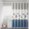 LIEI Mildew-Proof Shower Curtain Set