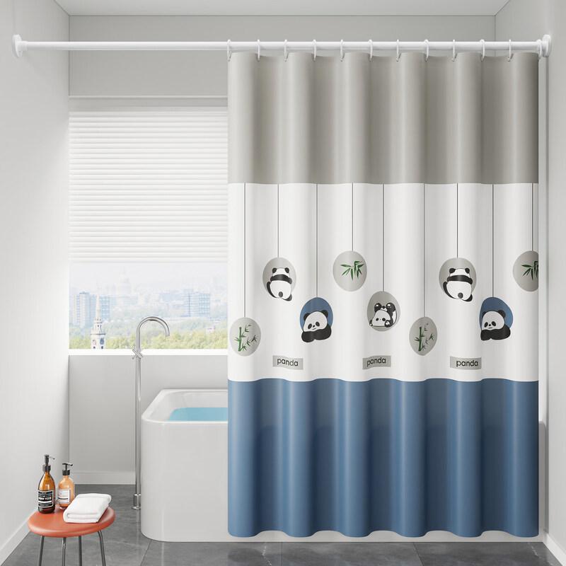 LIEI PEVA Shower Curtain