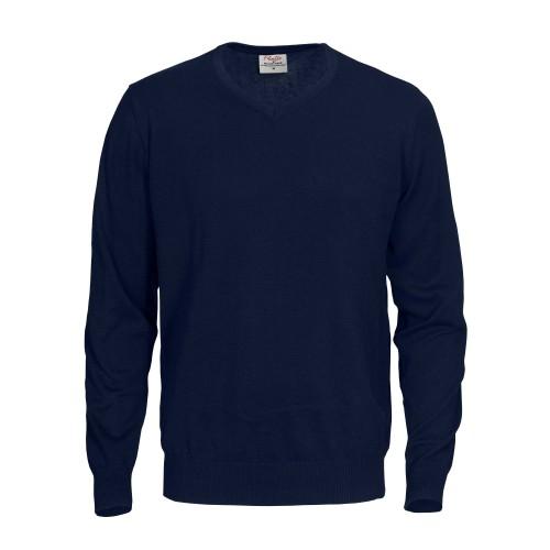 Printer Mens Forehand Knitted V Neck Sweatshirt