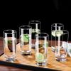 ZETAI Transparent Glass Drinking & Tea Cup Set