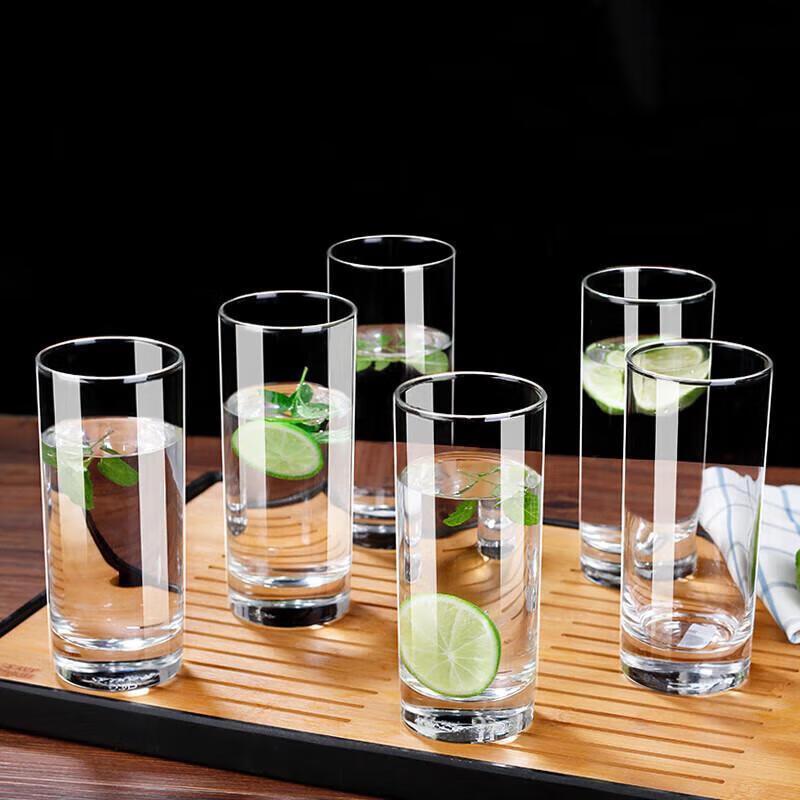 ZETAI Transparent Glass Drinking & Tea Cup Set