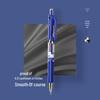 Deli S01 Retractable 0.5mm Dark Blue Gel Pens, 12-Count Pack