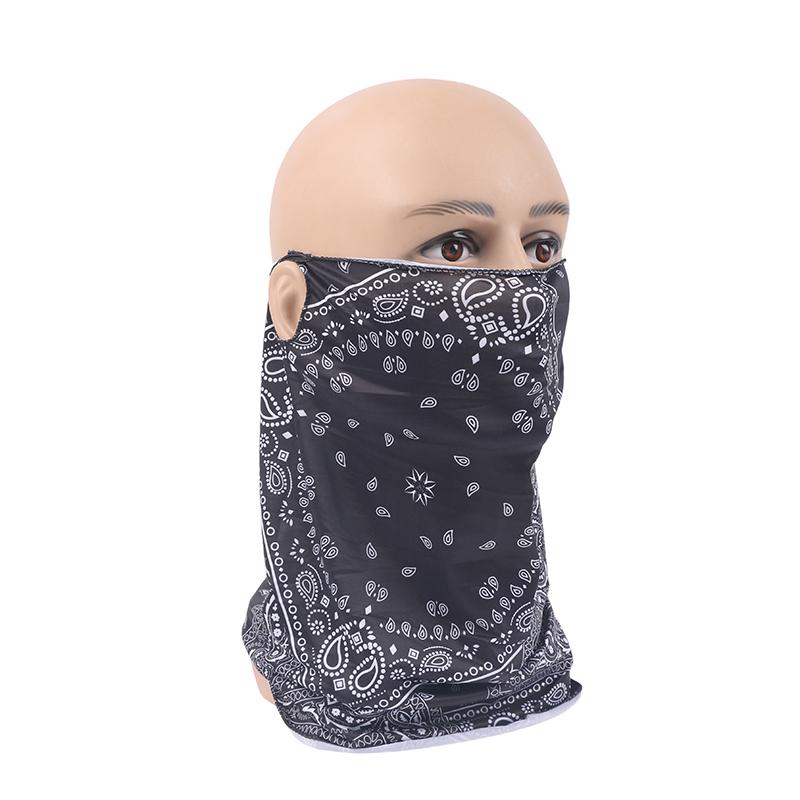 1 Pièce Masque de Soleil Punk Tendance Pour Hommes Femmes Été Visage Cou Protection UV