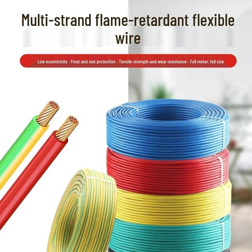 Cheng Tong BVR Oxygen-Free Copper Flame Retardant Flexible Wire (1.5/2.5/4/6/10 Sq) for Home Decor