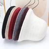 Double-sided wearing knitted wool basin hat women's autumn and winter wool blended warm and cold-proof foreign moisture bucket hat