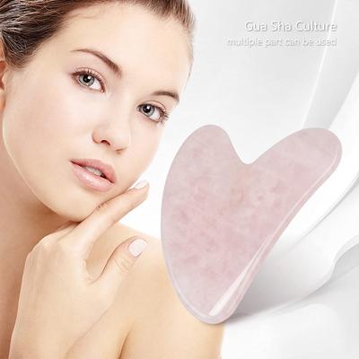Herzform SPA Massage Bienenwachs Gua sha Schaben Massage Schaber Gesichtsmasseur Akupunktur Guasha Brett Massager für Gesicht 1 Stück