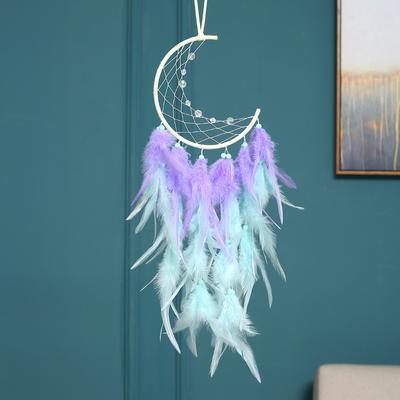 Kreative Heimdekorationen Traumfänger Handgefertigt Feder Windspiel Schlafzimmer Wandbehang Ornamente Geburtstags- Valentinstagsgeschenk