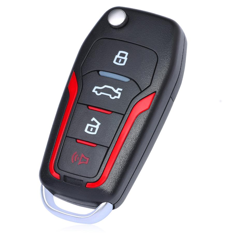 Upgraded Flip Remote Key Fob No Battery 315MHz 4D63 CWTWB1U331 Fit For 2005-2013 Ford Mustang