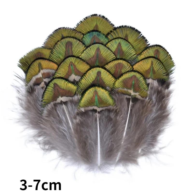 Natural Pheasant Feathers Peacock Feather Eagle Small Plume Handicraft Accessories Jewelry Creation Holiday Decoration