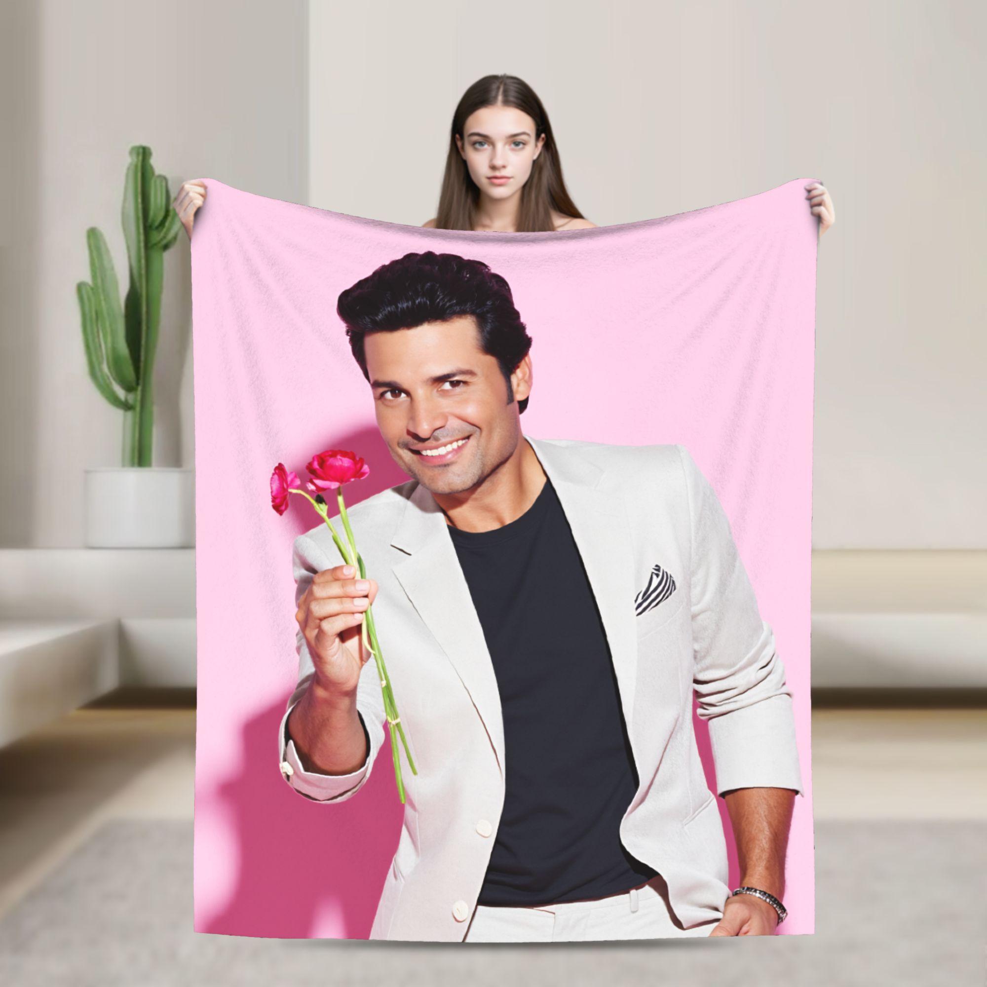 

Chayanne Singer Super Soft Blanket Camping Plush Throw Blanket Street Trend Outdoor Flannel Bedspread Sofa Bed Cover 75cmx90cm