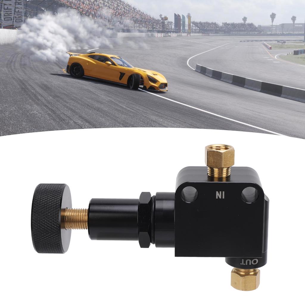 Pokrętło Regulatora Siły Hamowania Stop Aluminium   W Linii Prostej Tarcza   Hamulce Zakres Ciśnienia od 150PSI do 1200PSI   do Samochodu