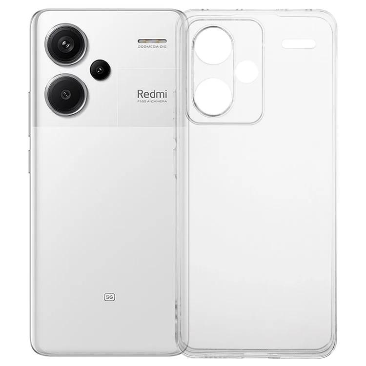 

For Xiaomi Redmi Note 13 Pro+ 5G Clear Case Watermark-Free TPU Phone Cover
