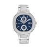 Orologio da uomo Evasion Cronografo in acciaio inossidabile quadrante blu al quarzo H152CHABU 100M