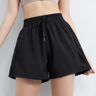 Women's Summer Sports Short Quick Dry Loose Anti Glare with Pocket Style Pants