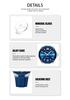 Curren 8465 Men's Casual Rubber Strap Calendar Watch
