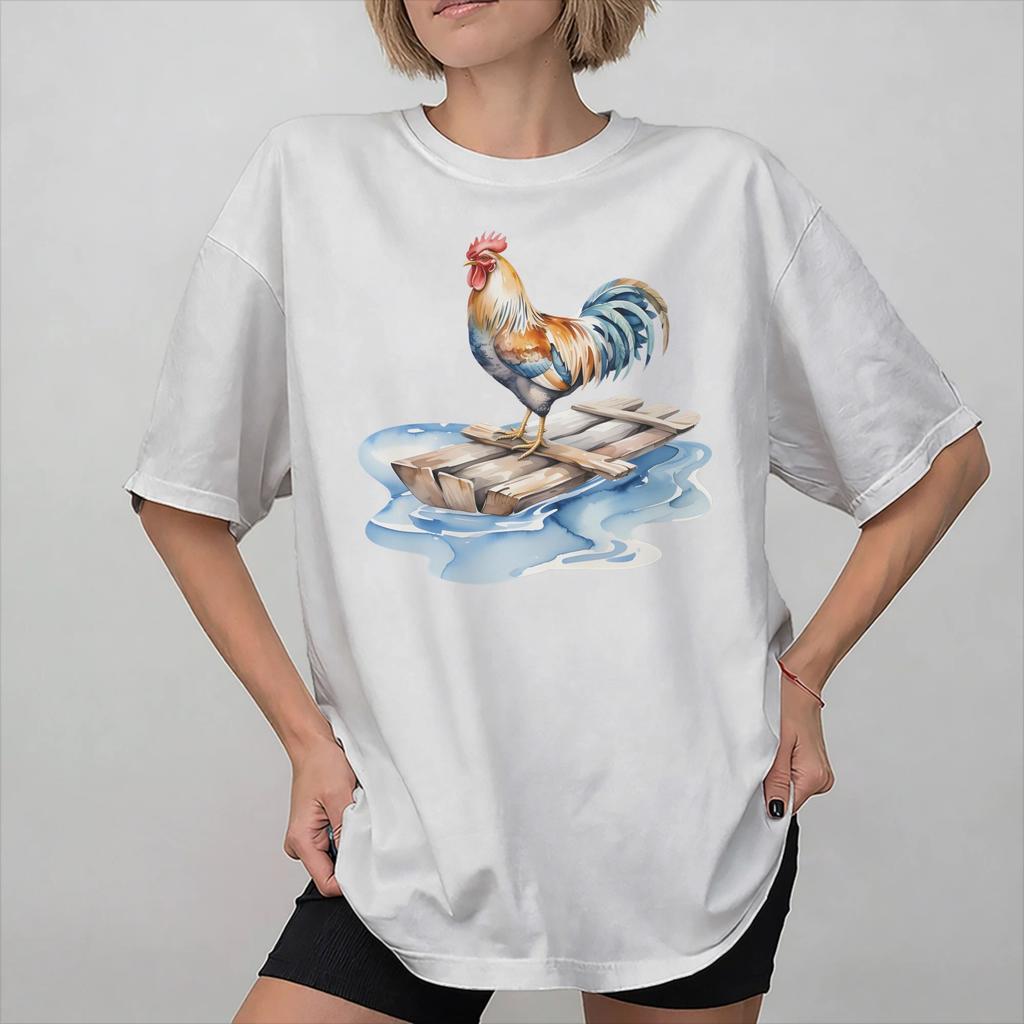 Cute Wilsons Lo Siento Funny Chicken Meme Merch Unisex T Shirt Pure Cotton Tee Graphic Printing Tops Tshirt