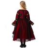 Halloween Child Vampire Costume For Kids With Spandex Fabric For Stage Performance