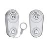 2 Channel Call Machine Caregiver Pager Call Button Elderly Wireless Call Button Adjustable Volume Multiple Music