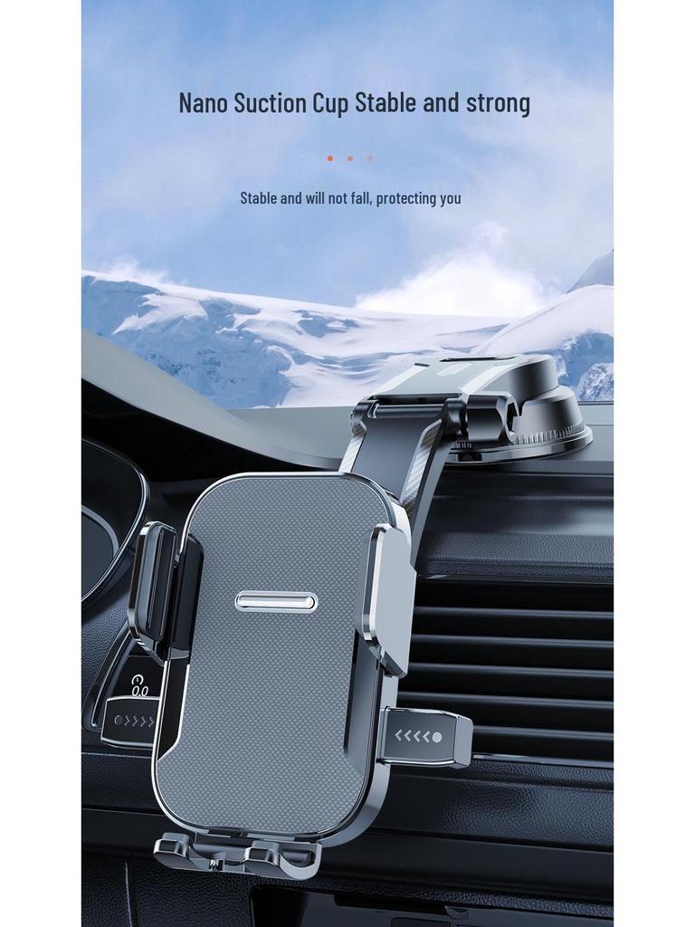 Multifunctional Car Phone Holder with Suction Cup & Air Vent Mount