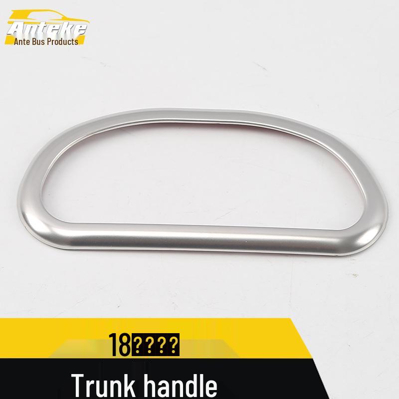 Compatible with 18 Models: Angsino Trunk Handle Bright Ring & Tailgate Box Buckle Decorative Sticker.