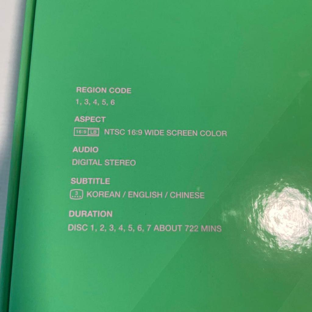 [USED] BTS Memories 2020 DVD Korean Edition Weverse Bonus Trading Card