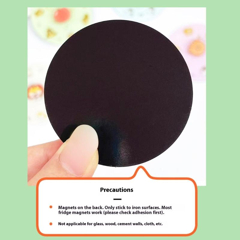 Fun Rotating Cartoon Creature Magnetic Decoration Acrylic For Refrigerator Memo Board Display