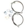 L37A-Extended Rear Brake Lines For Jeep Wrangler JK 2007-2018 4-6 Inch Of Lift 89708