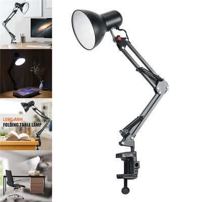 85V-265V E26 /E27 LED žiarovkové lampy Flexibilná stolová lampa AC 85-265V Lampa s kĺukovým ramenom a svorkou Kancelárska Štúdiová Domáca Stolová Lampička