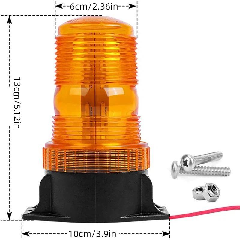 High Power Emergency Warning Flasher Lights Energy Saving Long Lifespan Strobe Lamps for Forklifts School Buses Trucks