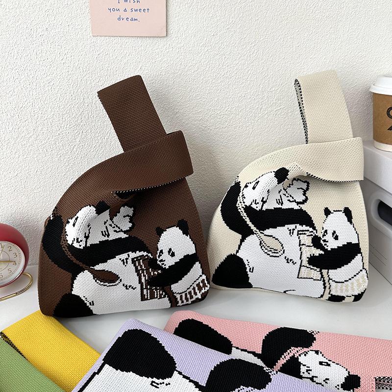 

Универсальная модная сумка-тоут с пандой - Милая и стильная женская сумочка