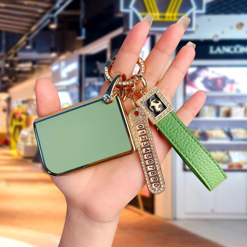 Lynk & Co 06 Key Case 2023: Limited Edition, New Model, Unisex Car Bag with Cute Buckle Shell.