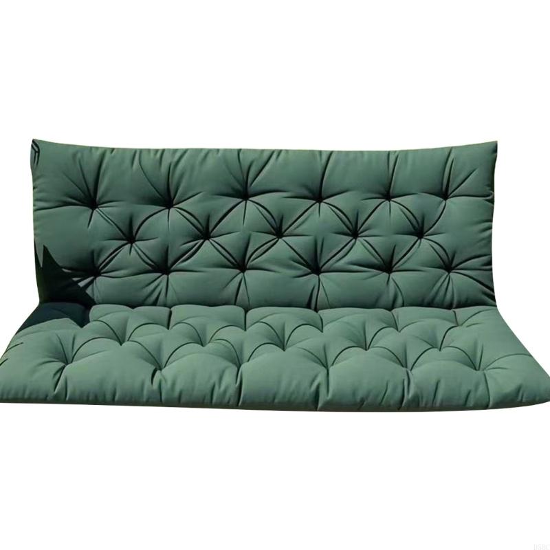 Comfort Focused Swing Swing Cushion Waterproofie Swing Cushions 60x40Inch Thicked Cotton Filling Slip Proof Base