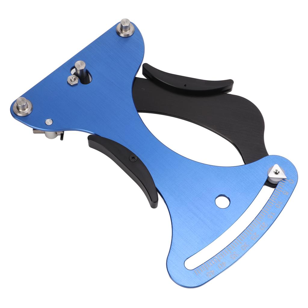 Miernik napięcia szprych Stop aluminium Narzędzie do szprych rowerowych z inkrustowanym plastikowym uchwytem do roweru górskiego