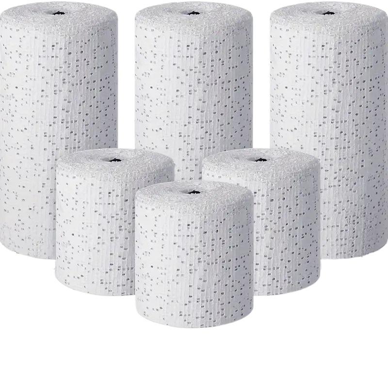 1Roll Plaster Cloth Gauze DIY Painting Belly Cast White Body Casts Bandages Rolls Mask Making Multiple Sizes