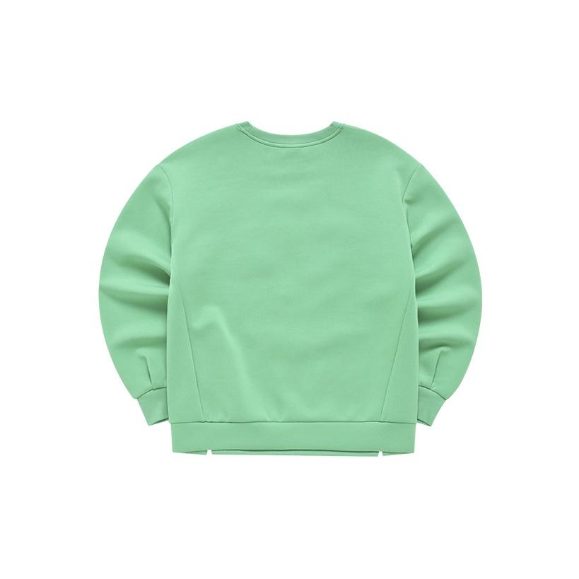 New FILA Sweatshirts Women's Fruit Milk Green F11W218218F-LG