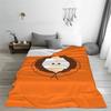 South-Parkk Kenneth Kenny McCormick Blankets Cartoon Flannel Funny Soft Throw Blankets for Home All Season