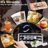 18-Slot Stainless Steel Polished Ice Cube Tray with Lever Insert Easy Release Ice Cube Maker Mold Freezer Ice Cube Tray Bar Tool