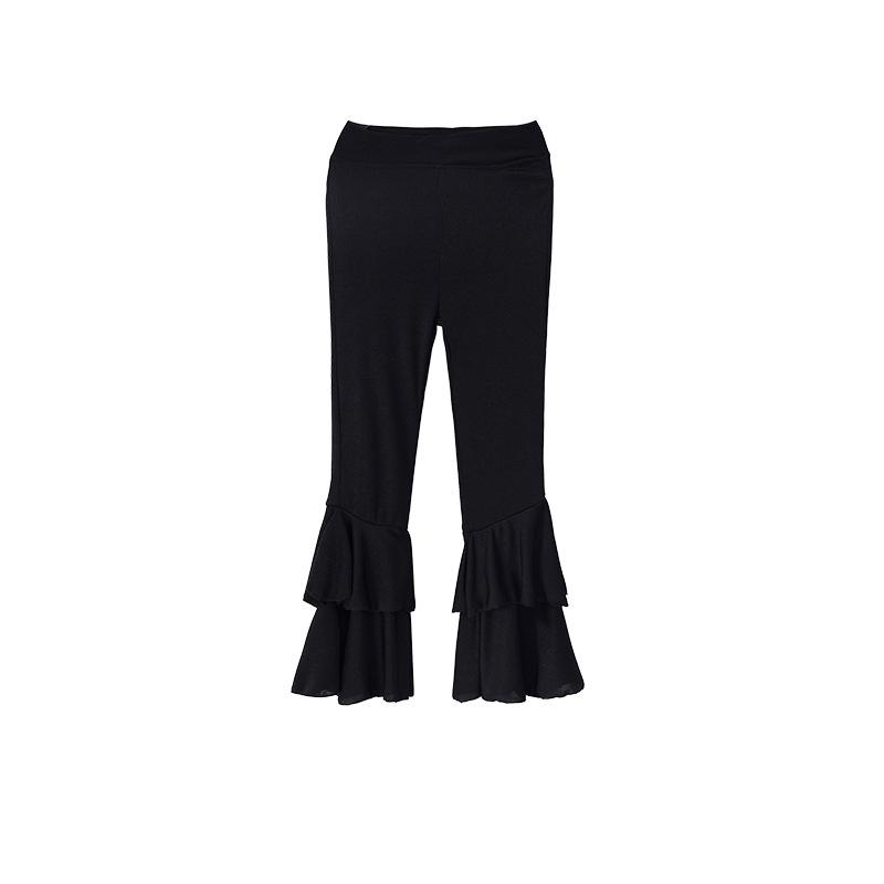Korean Style Girls' Jazz Dance Costume Set: Cropped Vest Top & Sweatpants for Performances